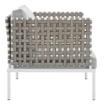 Finds Outdoor Patio Seating Set 2 Chairs and 1 Table Set (White) Braided & Rope - Image 4