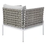 Finds Outdoor Patio Seating Set 2 Chairs and 1 Table Set (White) Braided & Rope - Image 5