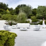 Astor Outdoor Garden Balcony Sofa Set 3 Seater , 2 Single Seater and 1 Center Table Set Braid & Rope (Grey-Off White) - Image 2