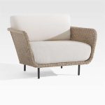 Alanna Outdoor Sofa Set 2 Seater, 1 Single seater and 1 Center Table (Light Brown) - Image 2