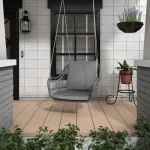 Felice Single Seater Hanging Swing Without Stand For Balcony , Garden Swing (Grey) - Image 2