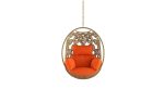 Luoni Single Seater Hanging Swing Without Stand For Balcony , Garden Swing (Honey) - Image 4