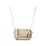 Harley Single Seater Hanging Swing Without Stand For Balcony, Garden Swing (Honey) - Image 2