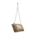 Harley Single Seater Hanging Swing Without Stand For Balcony, Garden Swing (Honey) - Image 4