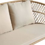 Lieu Double Seater Hanging Swing Without Stand For Balcony, Garden Swing (Honey) - Image 7