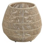 Lenki Outdoor Planters For Garden , Balcony (Tan) Braided & Rope - Image 3