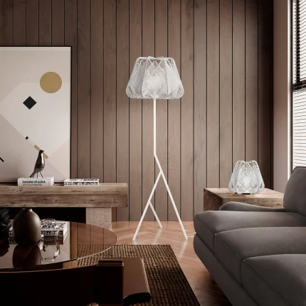 Taube Outdoor Rope Floor Lamp