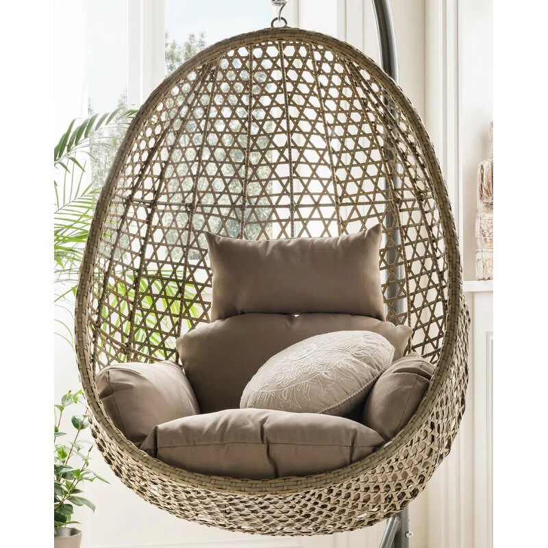 ezgif-2-5ce140f68303 Eula Single Seater Hanging Swing With Stand For Balcony, Garden Swing (Gold) - Image 1
