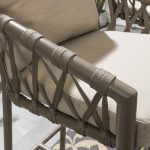 Hilario Outdoor Patio Bar Chair 1 Chair For Balcony Braided & Rope - Image 5